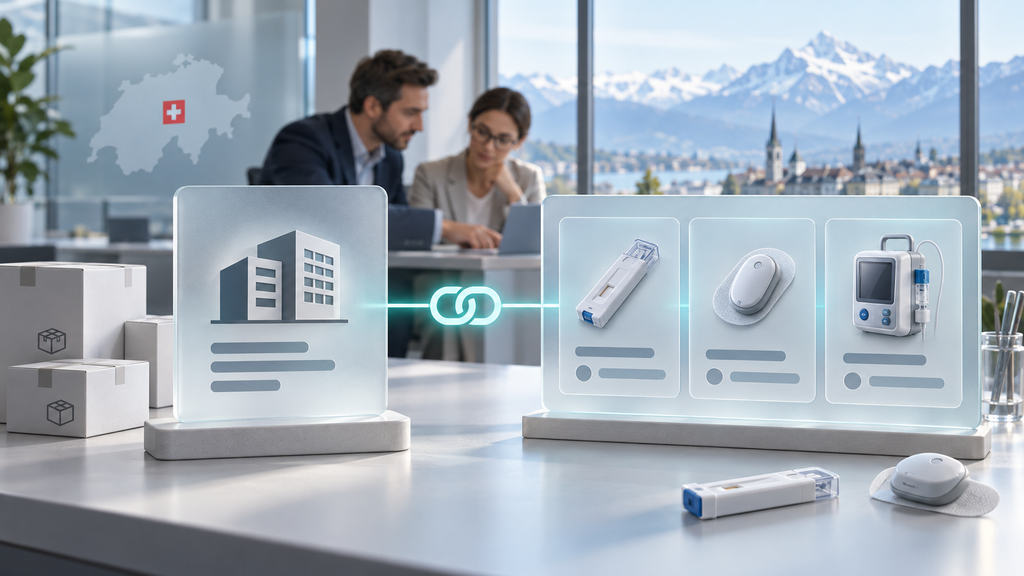 Swissdamed: Importer Linking to Registered Devices Now Available